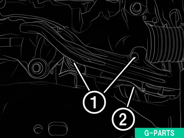 電動ステアリングギアボックス (EPS) を緩める④