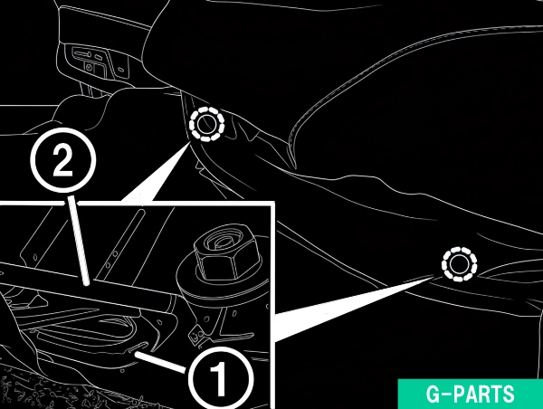 シート面の取付け③
