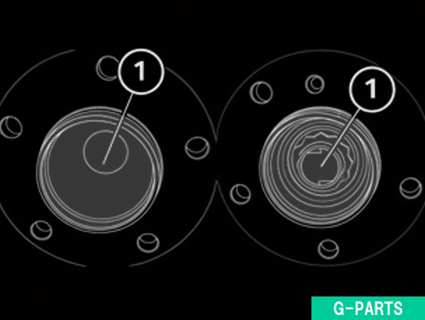 ブレーキディスクとホイールリム、ブレーキディスクとホィールハブの清掃⑤