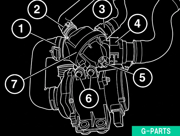 クーラント サーモスタット交換