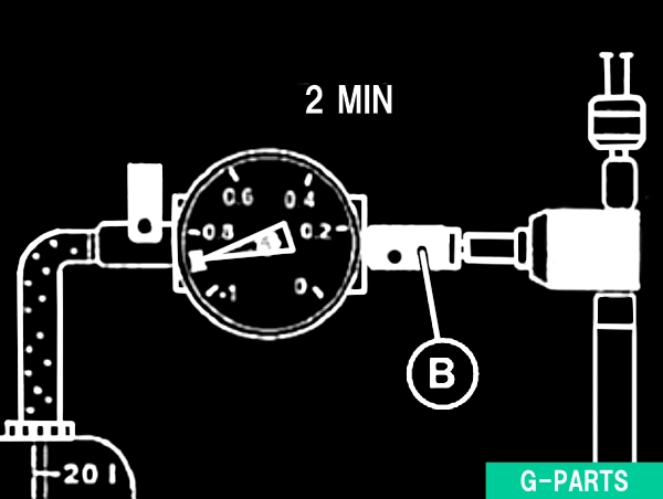 真空充填装置を使用した冷却システムのエア抜きおよび充填⑨